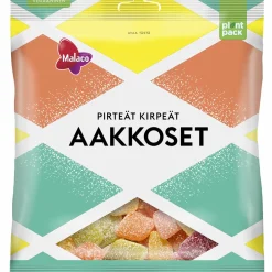 Aakkoset Malaco 280 g Pirteät kirpeät
