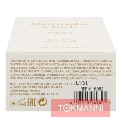 Abercrombie & Fitch Away Woman Edp Spray 30ml