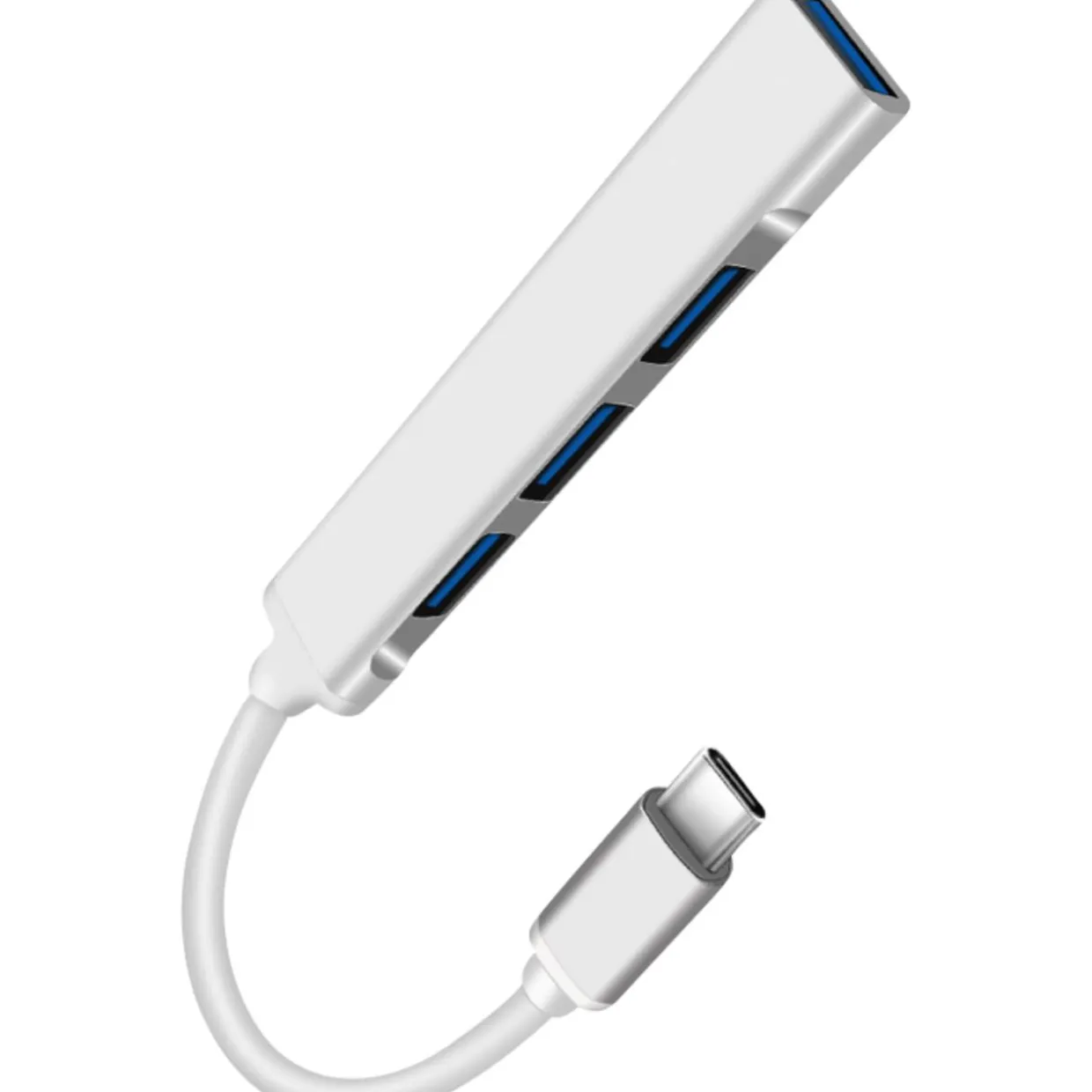 Adapterikaapeli Mobia Hubi USB-C - 4 x USB-A
