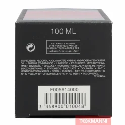 Aftershave, Dior 100 ml Fahrenheit Lotion