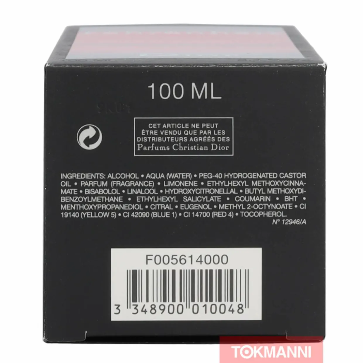 Aftershave, Dior 100 ml Fahrenheit Lotion