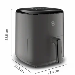 Air fryer OBH Nordica AG245BS0 Easy Fry Max, digitaalinen, 5 l, harmaa