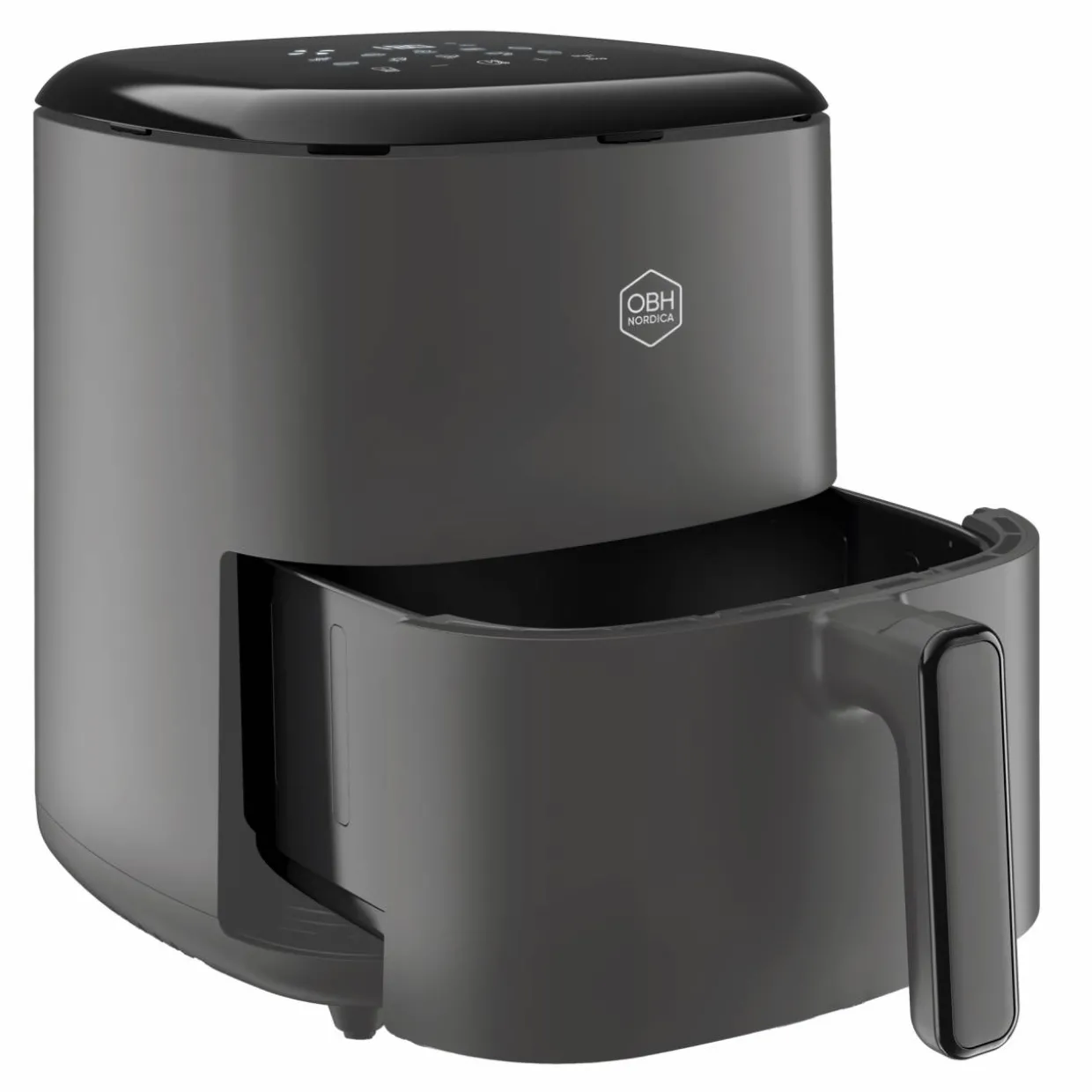 Air fryer OBH Nordica AG245BS0 Easy Fry Max, digitaalinen, 5 l, harmaa