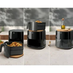 Airfryer-kypsennyslaite Electrolux EAF5CG musta/harmaa