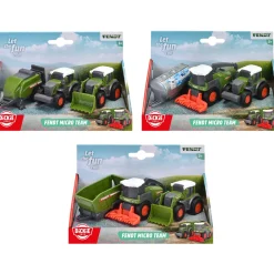 Ajoneuvot Dickie Toys 3 kpl Fendt