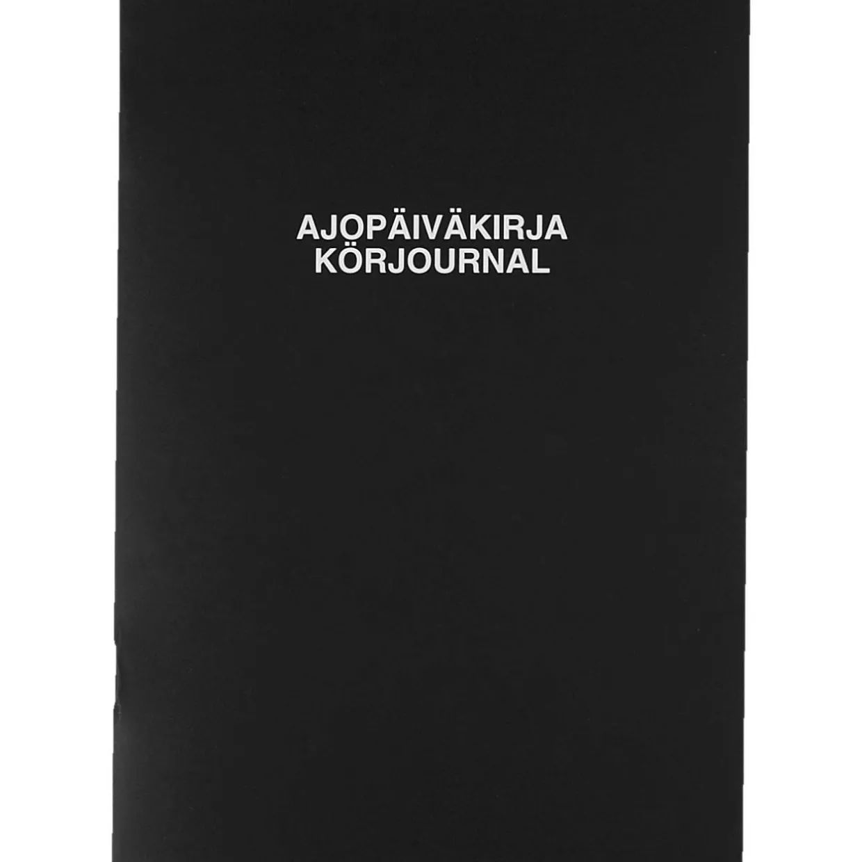 Ajopäiväkirja A5 musta