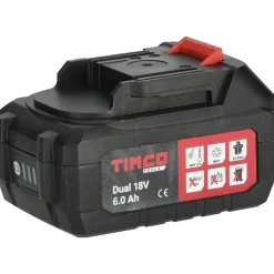 Akku Timco Dual 18V 6Ah varausilmaisin