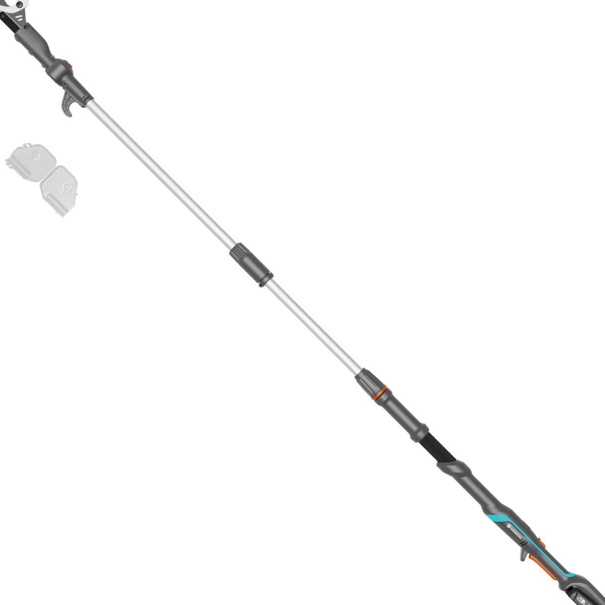 Akkuoksaleikkuri Gardena teleskooppi HighCut 250/18V P4A