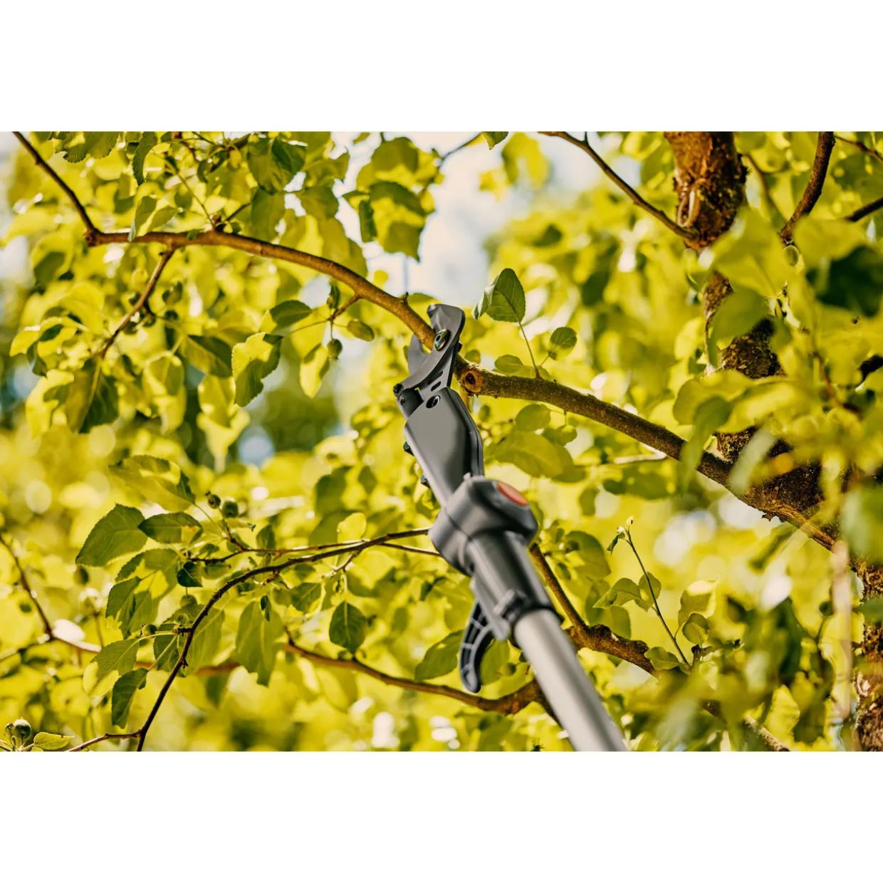 Akkuoksaleikkuri Gardena teleskooppi HighCut 250/18V P4A
