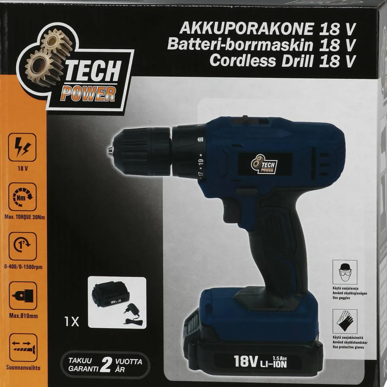 Akkuporakone 18 V