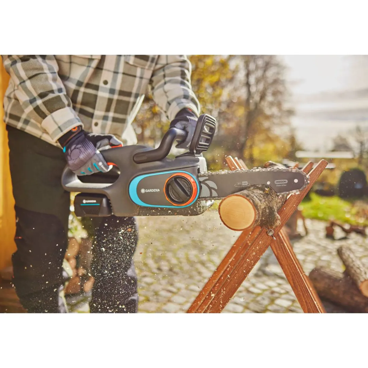 Akkusaha Gardena PowerSaw 250/18V P4A SET