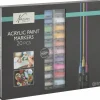 Akryylitussi Nassau Fine Art 6 kpl kaksipäinen