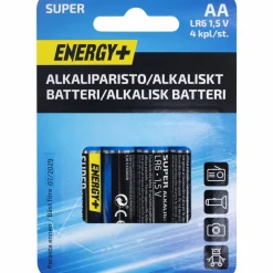Alkaliparisto Super, AA, 4 kpl