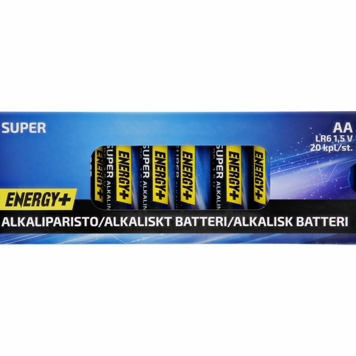Alkaliparisto Super, AA, 20 kpl