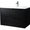 Allaskaappi Lykke Polar Deluxe 80 x 46 x 55 cm, musta