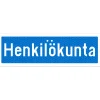 Alumiinikyltti Sekure 50 x 16 cm Henkilökunta