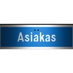 Alumiinikyltti Sekure 50 x 16 cm Asiakas
