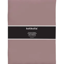 Aluslakana Kotikulta 240 x 260 cm puuvillasatiini roosa