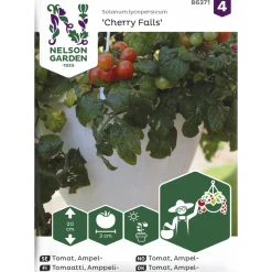 Amppelitomaatti siemen Nelson Garden Basic Cherry Falls