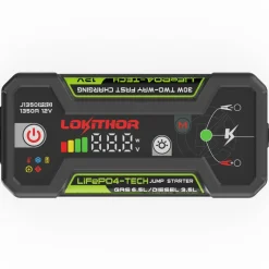 Apukäynnistin / virtapankki Lokithor J1350 12V 25,6Wh 700A LiFePo4