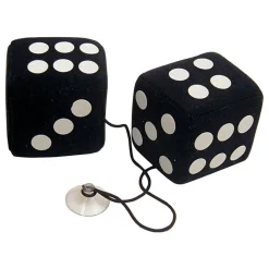 Arpakuutiot 7x7 cm musta
