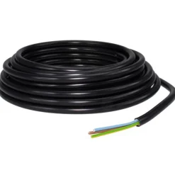 Asennuskaapeli Amo MMJ 3x1.5S 10 m musta