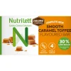Ateriankorvikepatukka Nutrilett 4 x 57 g Smooth Caramel Toffee