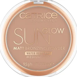 Aurinkopuuteri Catrice 9,5 g Sun Glow Matt 030 Medium Bronze