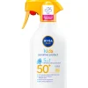 Aurinkosuihke Nivea Sun 250 ml Kids Sensitive Protect SK50+ lapsille