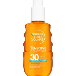 Aurinkosuojasuihke Garnier Ambre Solaire 150 ml Sensitive Advanced Sun Protection Water SPF30+