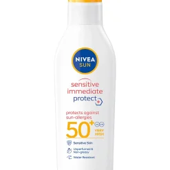 Aurinkovoide Nivea Sun 200 ml Sensitive SK50+