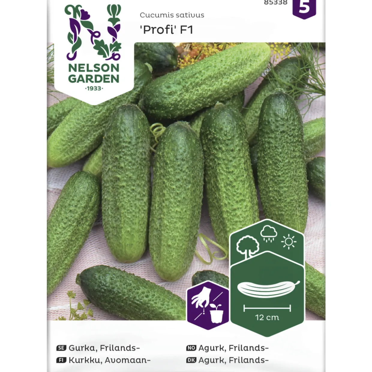 Avomaankurkku siemen Nelson Garden Basic Profi F1