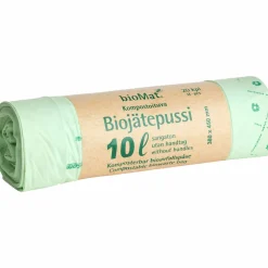 Biojätepussi bioMat 20 kpl 10 l