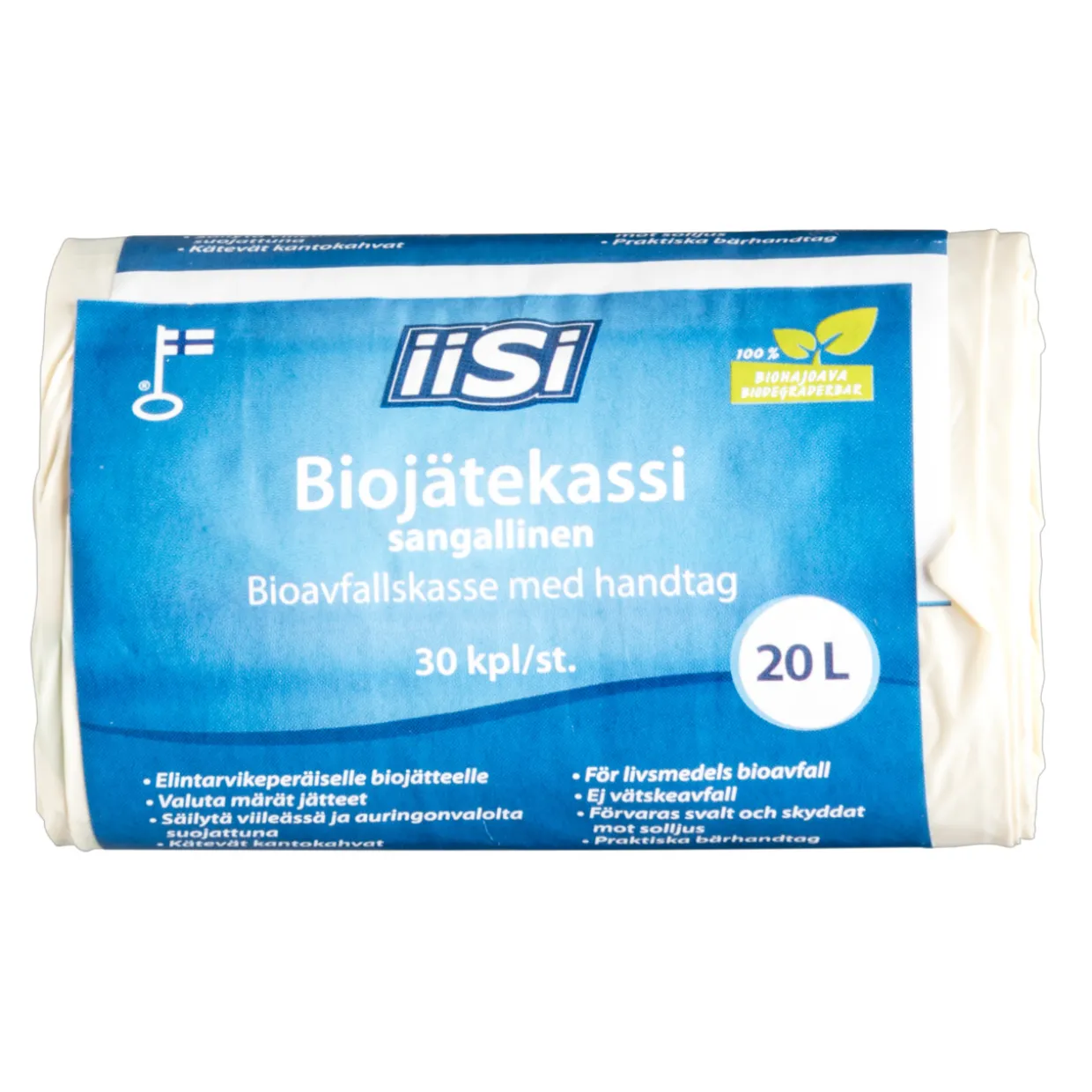 Biokassi 20l 30kpl