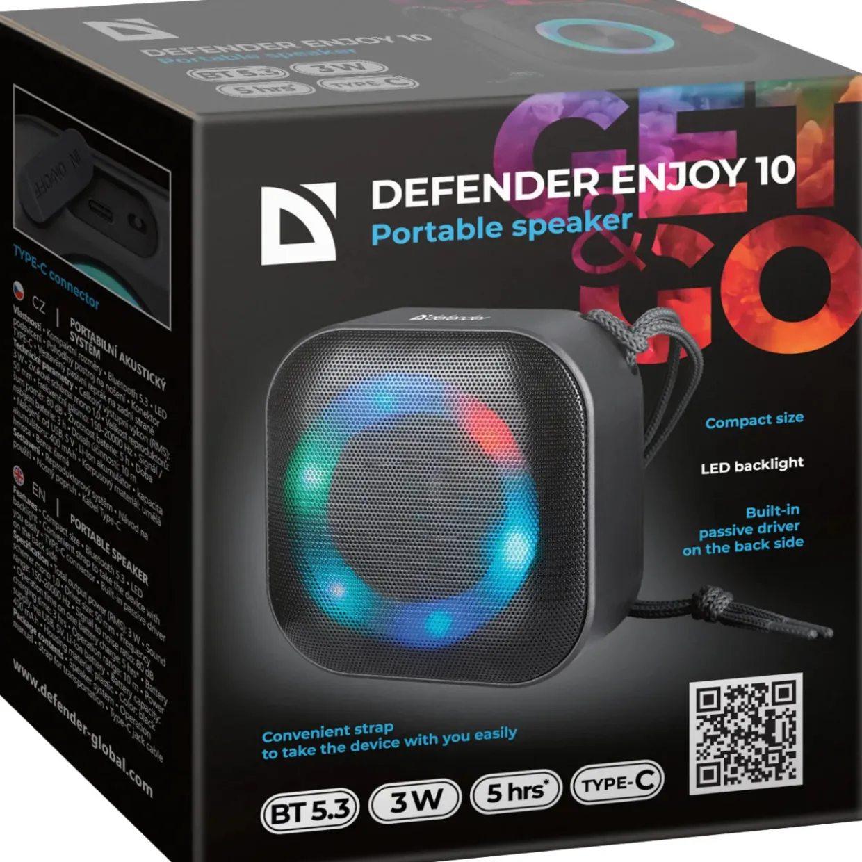 Bluetooth-kaiutin Defender Enjoy 10