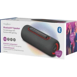 Bluetooth-kaiutin Nedis 30 W IPX5 linkitettävä, musta