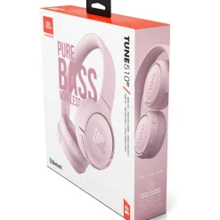 Bluetooth-sankakuulokkeet JBL T510BT, rose