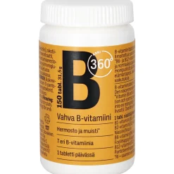 B-vitamiini Arki 360° 31,5 g 150 kpl Vahva