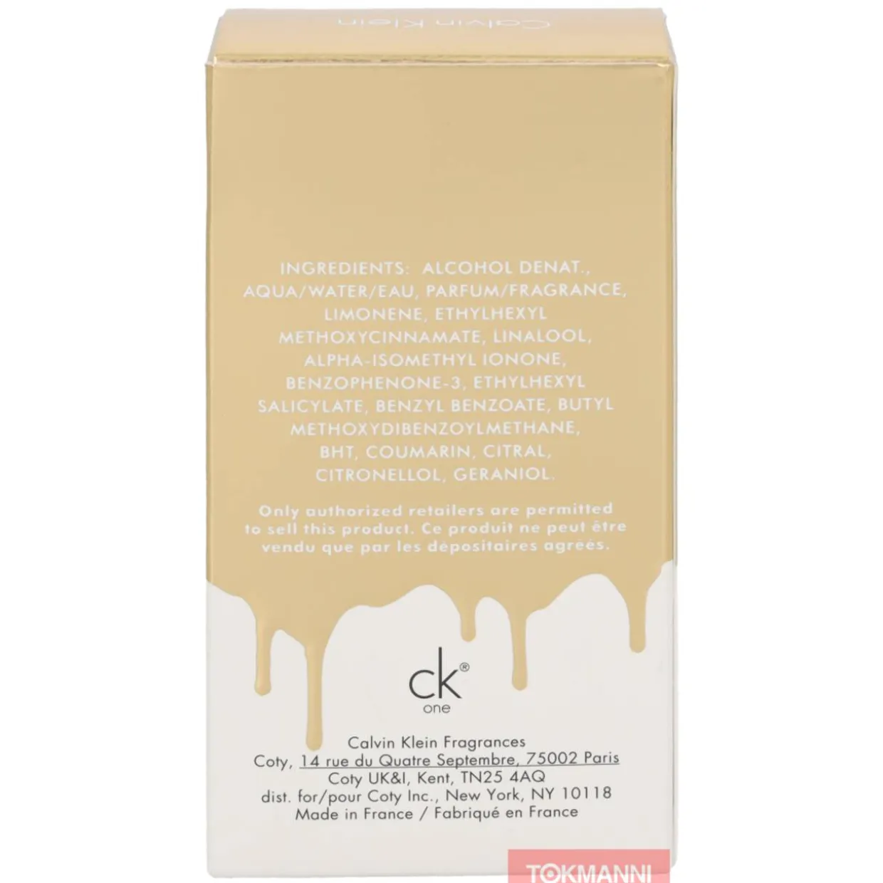 Calvin Klein Ck One Gold Edt Spray 50ml