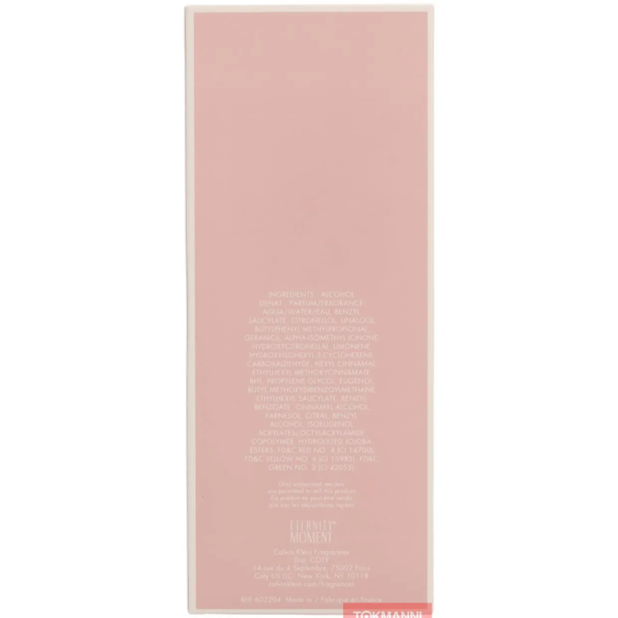 Calvin Klein Eternity Moment Edp Spray 100ml