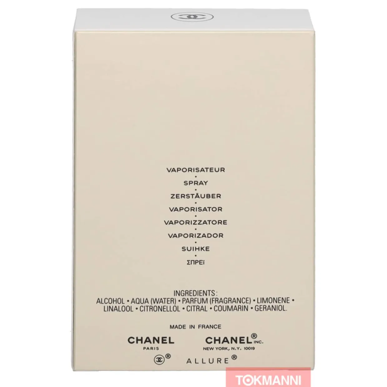 Chanel Allure Homme Edition Blanche Edp Spray 50ml