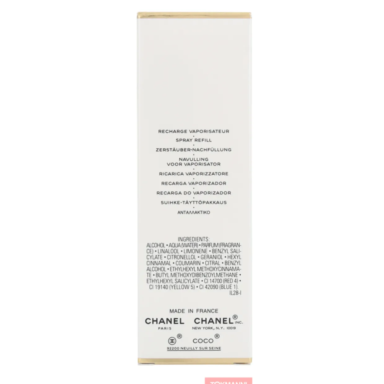 Chanel Coco Mademoiselle Edt Spray Refill 50ml