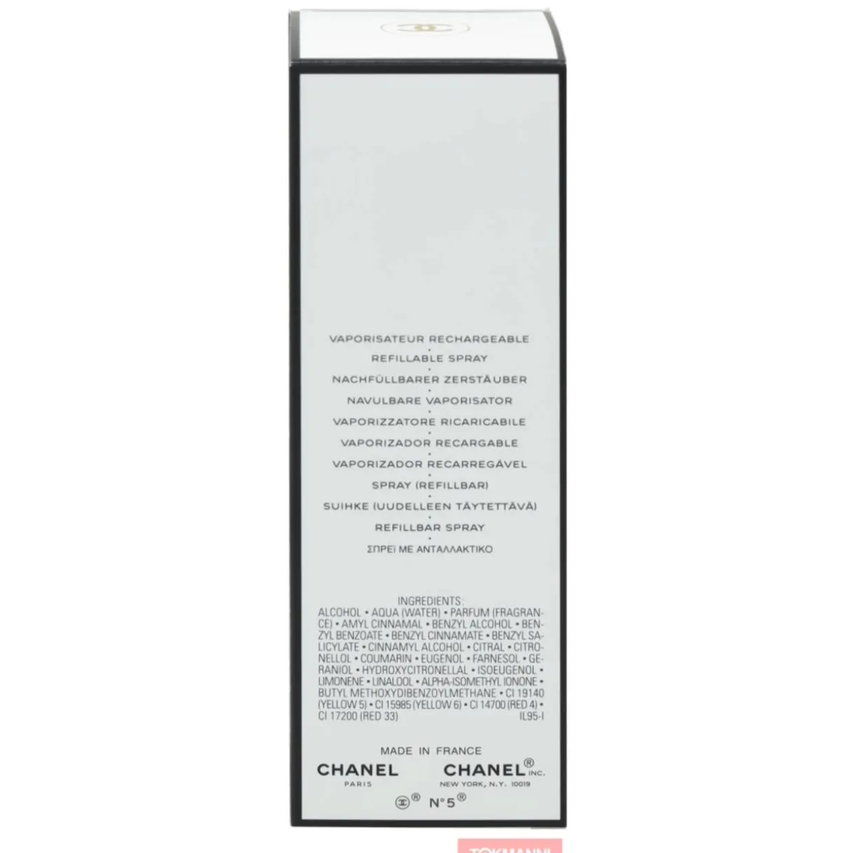Chanel No 5 Edt Spray 50ml