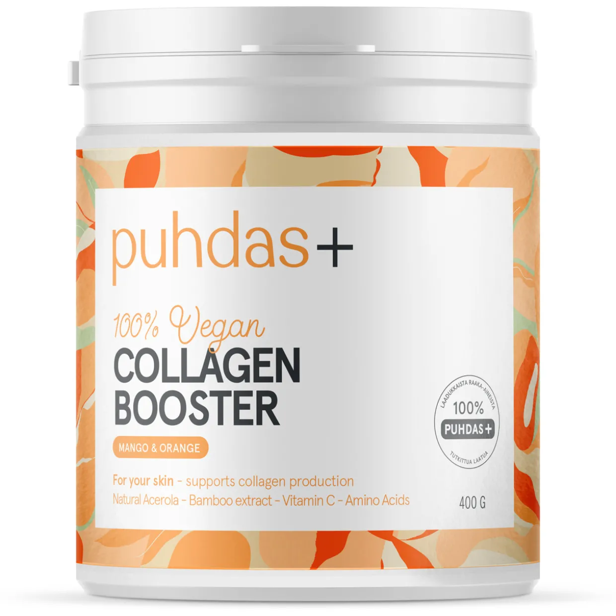 Collagen Booster Puhdas+ 400 g Mango & Orange