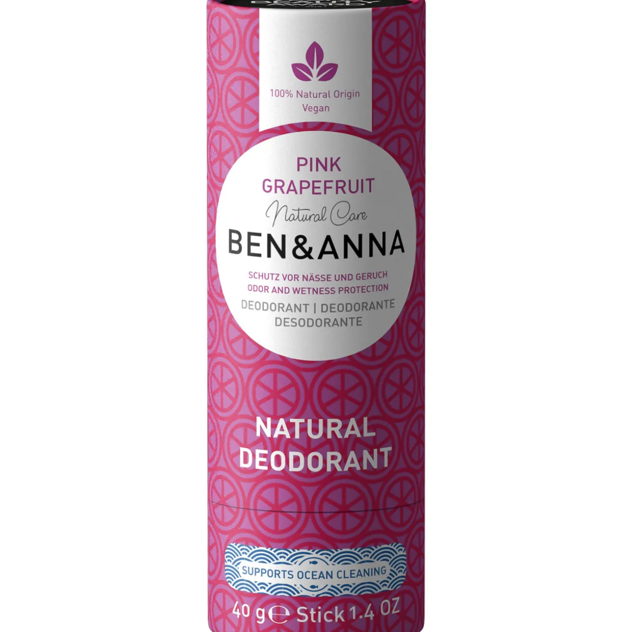 Deodorantti Ben & Anna 40 g Pink Grapefruit