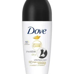 Deo roll-on Dove 50 ml Invisible Dry