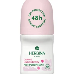Deo roll-on Herbina 50 ml Caring Lingonberry
