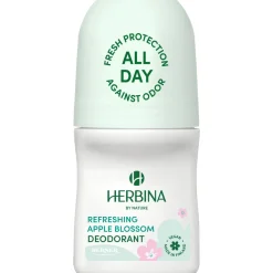 Deo roll-on Herbina 50 ml Refreshing Apple Blossom