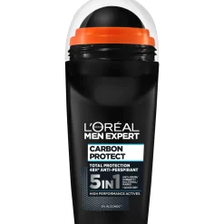 Deo roll-on Loreal 50 ml Carbon Protect 5in1