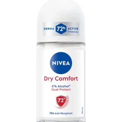 Deo roll-on Nivea 50 ml Dry Comfort